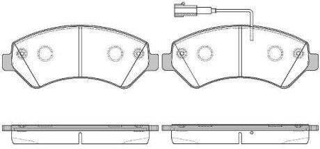 Колодки гальмівні WOKING P13753.22