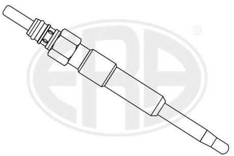 Свічка розжарювання VW T5 1.9/2.5TDI 03-, 11V ERA 886028