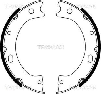 Гальмівні колодки ручного гальма TRISCAN 810014011