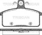 Колодки гальмівні передні / задні TRISCAN 811069012 (фото 1)