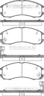 Колодки гальмівні передні TRISCAN 811050881