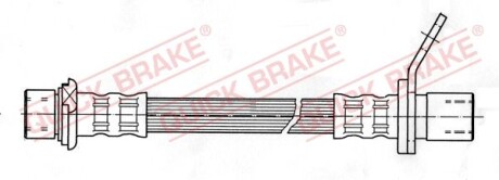 Шланг гальмівний QUICK BRAKE 22911