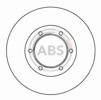 Гальмівний диск A.B.S. 16656 (фото 1)