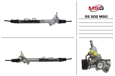 Кермова рейка з ГПК SSANGYONG ACTYON 05- MSG SS202