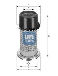 Фільтр повітряний UFI 2729200