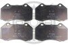 Колодки гальмівні (передні) Renault Megane II/III 04-/Scenic II/Grand Scenic I 04-09/Clio III 06-14 Optimal BP12474 (фото 1)