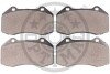 Колодки гальмівні (передні) Renault Megane II/III 04-/Scenic II/Grand Scenic I 04-09/Clio III 06-14 Optimal BP12474 (фото 2)