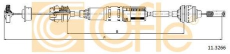 Трос зчеплення COFLE 113266