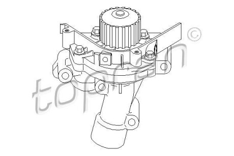 Насос води TOPRAN / HANS PRIES 722284