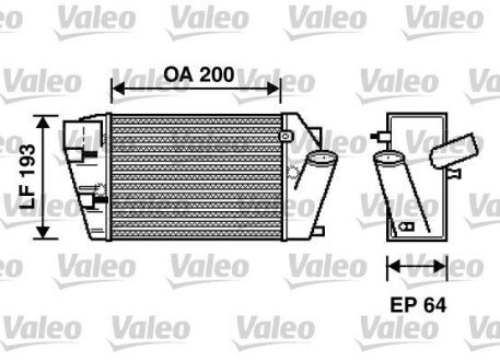 Інтеркулер Valeo 817870