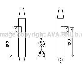 Осушувач кондиціонера AVA COOLING KAD165