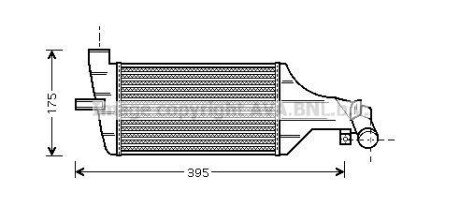 Інтеркулер AVA COOLING OLA4374
