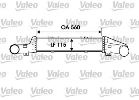 Інтеркулер Valeo 817907