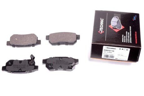 Гальмівні колодки дискові зад. Honda Civic 1.6i 87-94/ 1.4-1.6i 94- /Rover 400 -95 PROTECHNIC PRP0110