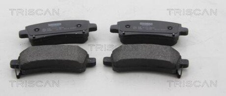 Колодки гальмівні дискові TRISCAN 8110 24037