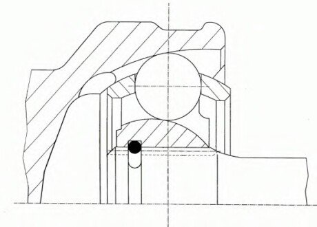 Шарнірний набір, привідний вал GKN (Lobro) 303850