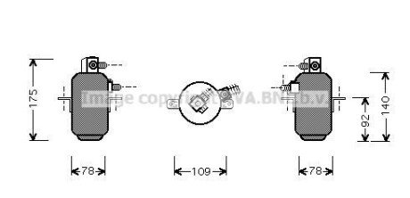 Осушувач кондиціонера AVA COOLING MSD081