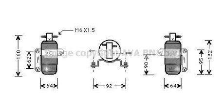 Осушувач кондиціонера AVA COOLING CRD060