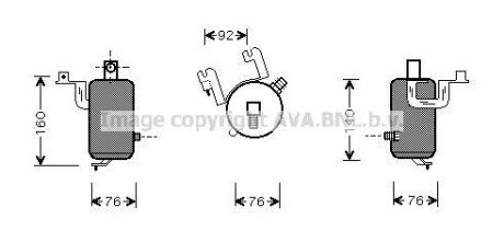 Осушувач кондиціонера AVA COOLING CND203