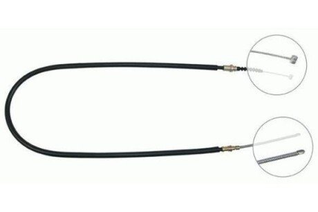 Трос ручного гальма NIPPARTS J14298