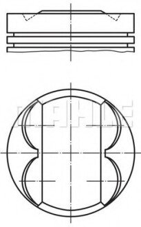Поршень 85 BMW 1 (E81), 1 (E82), 1 (E87), 1 (E88), 3 (E90), 3 (E91), 3 (E92), 3 (E93), 5 (E60), 5 (E61), 5 (F10), 5 (F11), 6 (E63), 6 (E64), 7 (E65, E66, E67), 7 (F01, F02, F03 3.0 09.04-06.15 MAHLE / KNECHT 081PI00106000