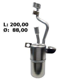 Осушувач кондиціонера FORD C-MAX, FOCUS C-MAX, FOCUS II 1.4-2.0 10.03-09.12 MEAT&DORIA K132350