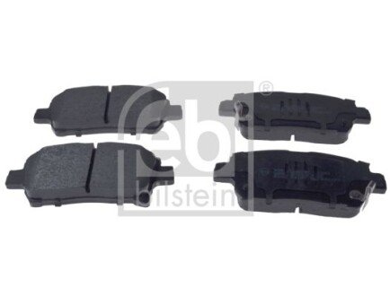 Комплект гальмівних колодок передн, TOYOTA IQ, PRIUS, YARIS, ASTON MARTIN CYGNET 1.0-1.5H 08.99-12.15 FEBI BILSTEIN 116350