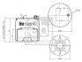 Пневмоподушка MERCEDES ACTROS MP4 / MP5 07.11- FEBI BILSTEIN 102510 (фото 1)