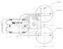 Пневмоподушка SAF, WIELTON FEBI BILSTEIN 106105 (фото 1)