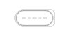 Витратомір повітря (5 pin, модуль) AUDI A3, TT, SEAT ALTEA, ALTEA XL, LEON, TOLEDO III, SKODA OCTAVIA II, VW EOS, GOLF V, GOLF VI, JETTA III, PASSAT B6, SCIROCCO III 2.0 09.04-11.17 NGK 94436 (фото 2)