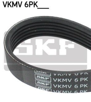 Поліклиновий ремінь (6PK2604) JEEP GRAND CHEROKEE II 2.7D 10.01-09.05 SKF VKMV6PK2604