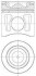 Поршень (діаметр 125мм, STD) IVECO STRALIS I, STRALIS II, IRISBUS EURORIDER, NEW HOLLAND CR F3AE3681A-F3AE3681Y 01.06- NURAL 8743410000 (фото 1)