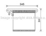 Випаровувач кондиціонера FORD C-MAX II, FOCUS III, FOCUS III/HATCHBACK, FOCUS III/KOMBI, GRAND C-MAX, KUGA II 1.0-Electric 04.10-02.20 AVA COOLING FDV491 (фото 1)
