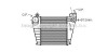 Інтеркулер AUDI A3, SEAT LEON, TOLEDO II, SKODA OCTAVIA I, VW BORA, BORA I, GOLF IV ASZ 08.00-06.06 AVA COOLING AIA4200 (фото 1)