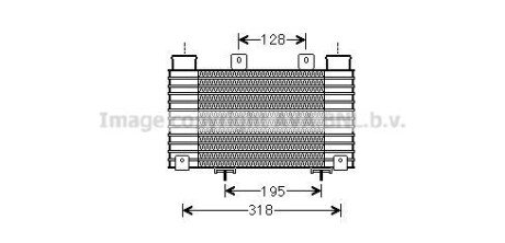 Інтеркулер FORD RANGER, MAZDA BT-50 2.5D/3.0D 05.06-12.15 AVA COOLING MZA4250
