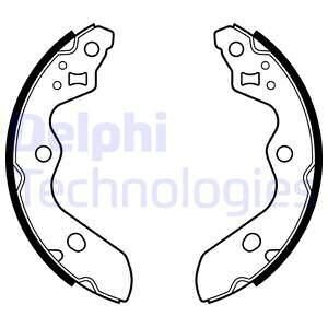 Гальмівна колодка SUZUKI IGNIS III, SWIFT V 1.0-1.4H 10.16- Delphi LS2156