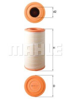 Фільтр повітряний MAHLE / KNECHT LX6191