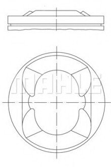 Поршень MAHLE / KNECHT 081PI00110002