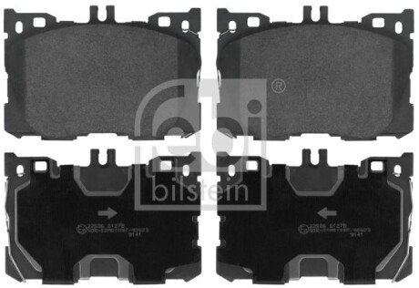 Гальмівні колодки, дискові FEBI BILSTEIN 116428
