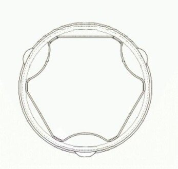 Пильовик ШРКШ внутр MAZDA (GKN) SPIDAN 36744