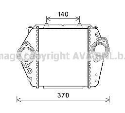 Інтеркулер AVA COOLING MZ4244