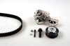 Комплект ГРМ (ремінь + ролик + водяний насос) AUDI 80 B4, SEAT CORDOBA, IBIZA II, INCA, TOLEDO I, VW CADDY II, CADDY II/MINIVAN, GOLF III, PASSAT B3/B4, TRANSPORTER T4, VENTO 1.9D 07.90-01.04 HEPU PK05126 (фото 1)