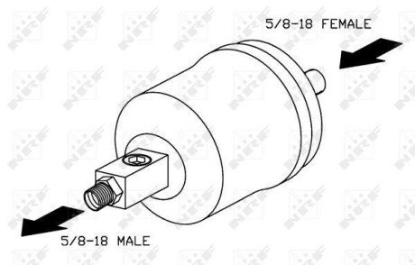 Осушувач кондиціонера NRF 33209