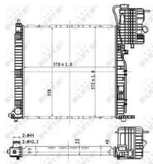 Радіатор NRF 53176