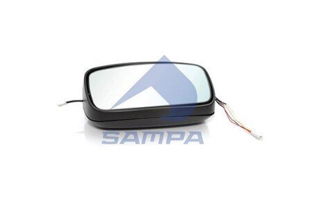 Дзеркало DAF CF,XF105 XF106 (підігрів + мотор) SAMPA 051.128