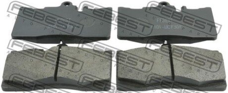 Колодки гальмівні передні FEBEST 0101UCF30F