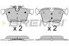 Гальмівні колодки зад. MB C-CLASS W205 13- (ATE-TEVES) BREMSI BP3642 (фото 1)