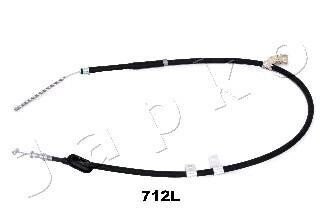 Трос стоянкового гальма Forester 97-/Impreza 00-(парн. арт: 131712R), Л. JAPKO 131712L