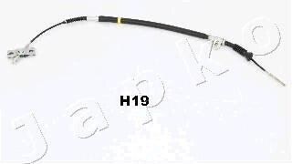 Трос стоянкового гальма пер. Hyundai H-1 97- JAPKO 131H19