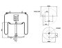 Подушка амортизуюча 6700 N P01 (зі стаканом) ST-TEMPLIN 04.060.6006.056 (фото 1)
